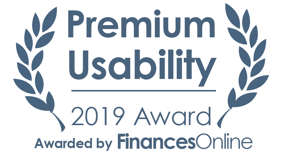 Premium Usability award by FinancesOnline
